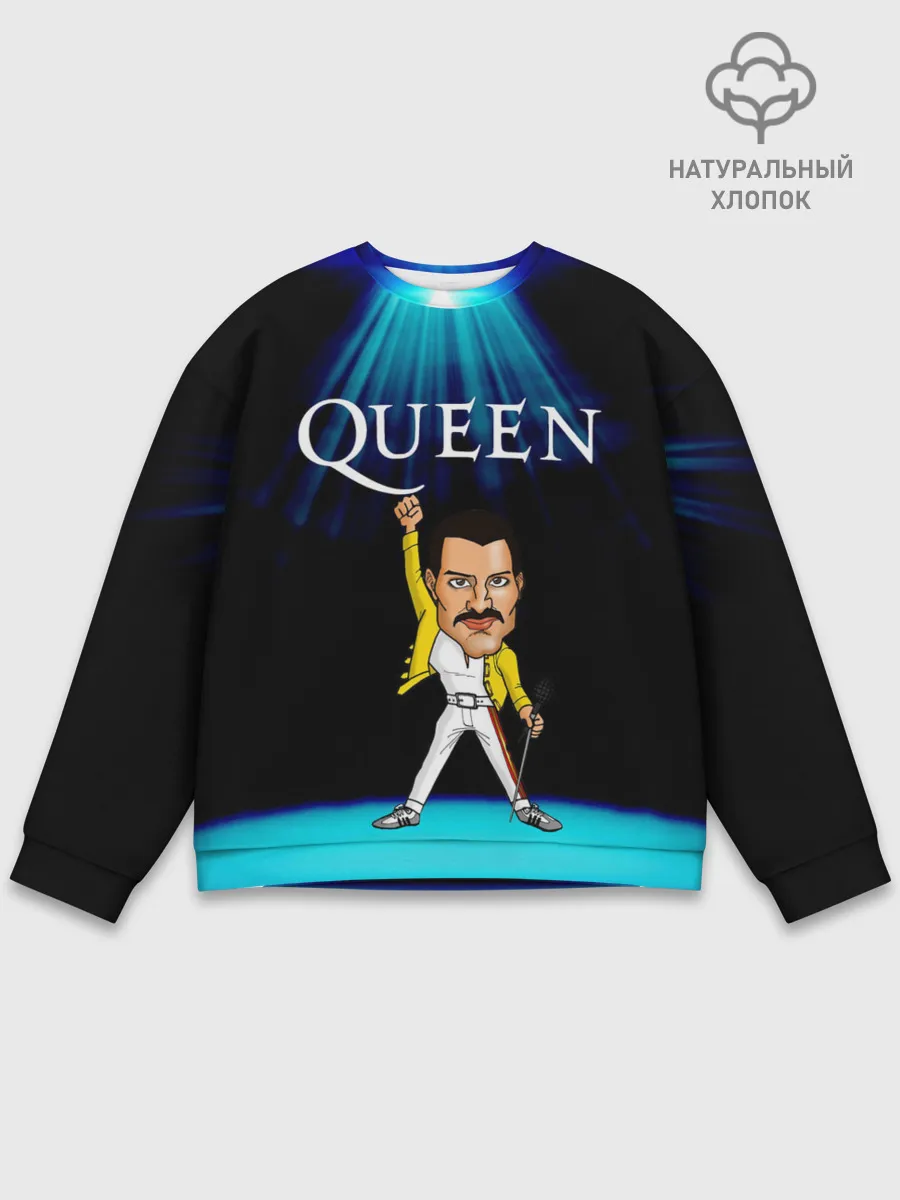 Мужской свитшот базовый / Фреди Меркури