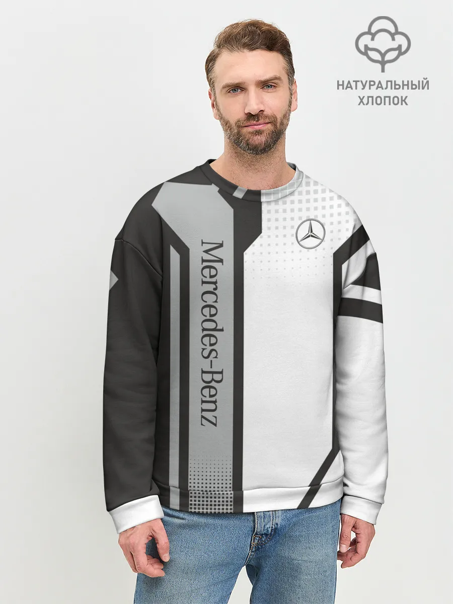 Мужской свитшот базовый / Mercedes Driver team