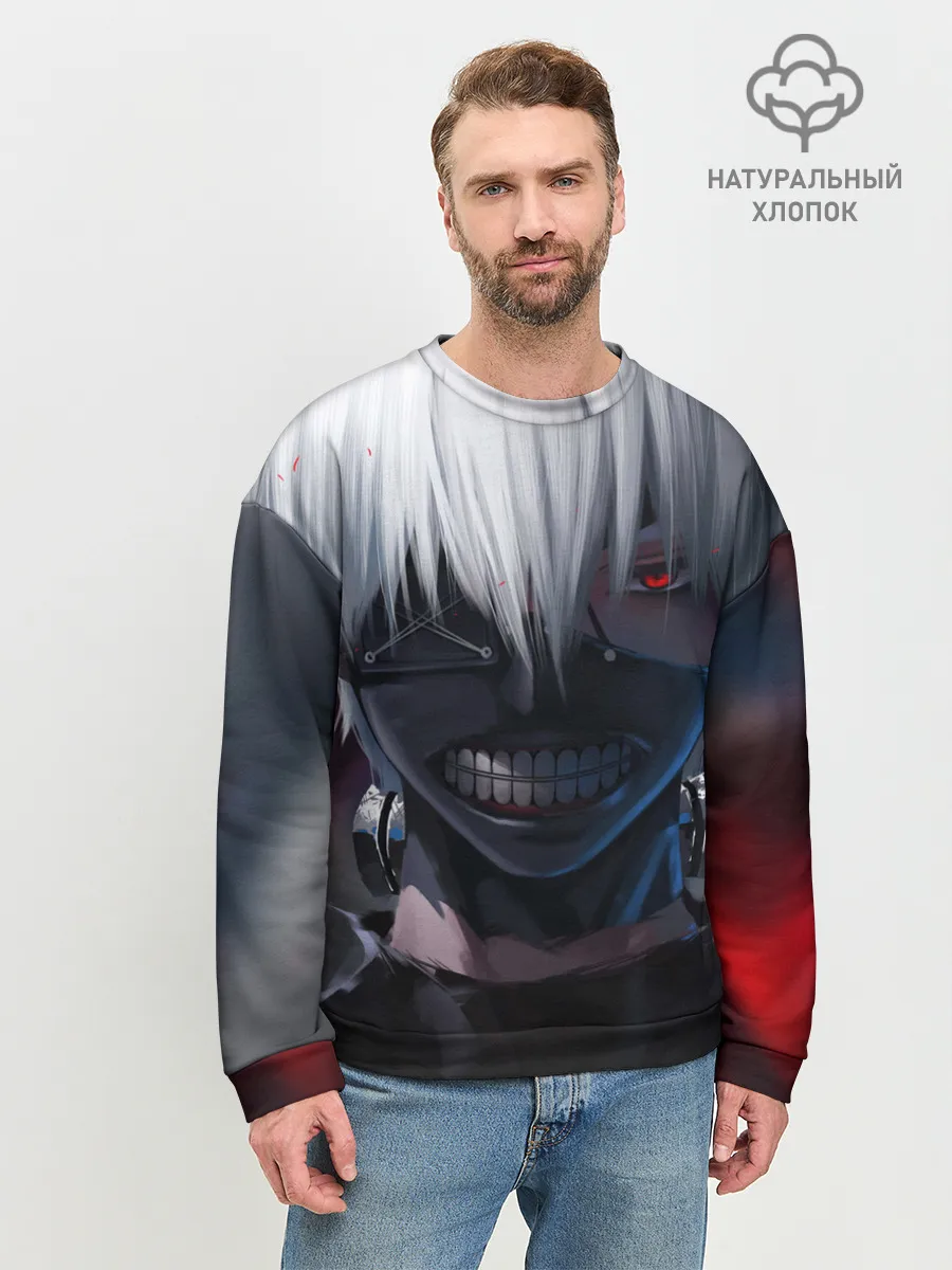 Мужской свитшот базовый / TOKYO GHOUL | ТОКИЙСКИЙ ГУЛЬ