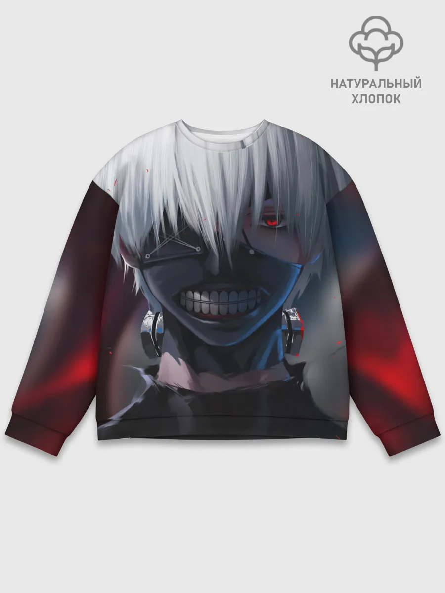 Мужской свитшот базовый / TOKYO GHOUL | ТОКИЙСКИЙ ГУЛЬ