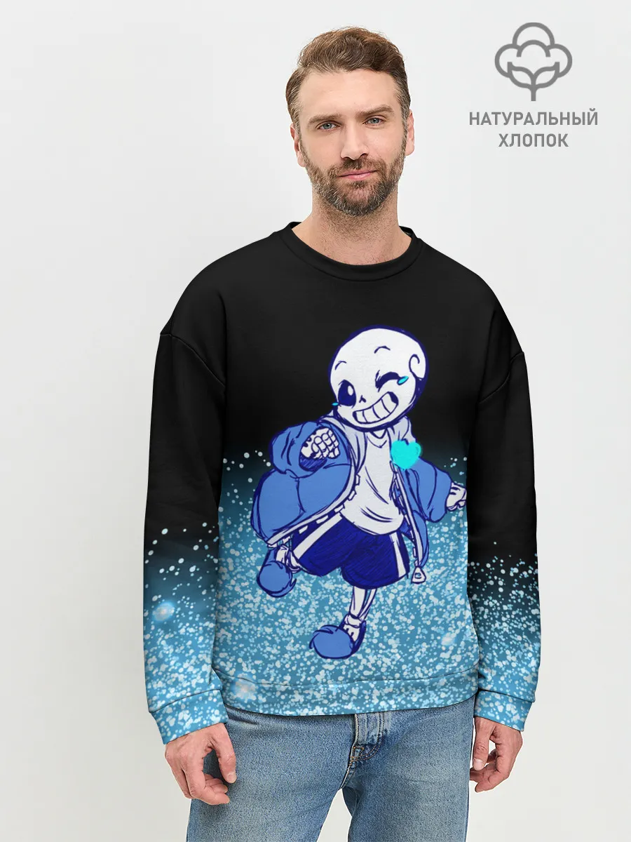 Мужской свитшот базовый / Undertale