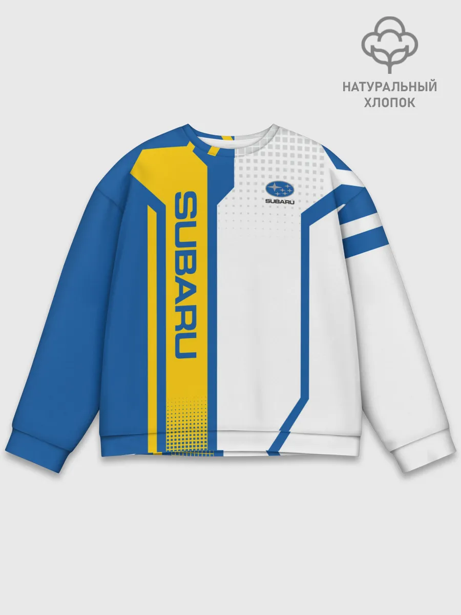 Мужской свитшот базовый / Subaru Driver team
