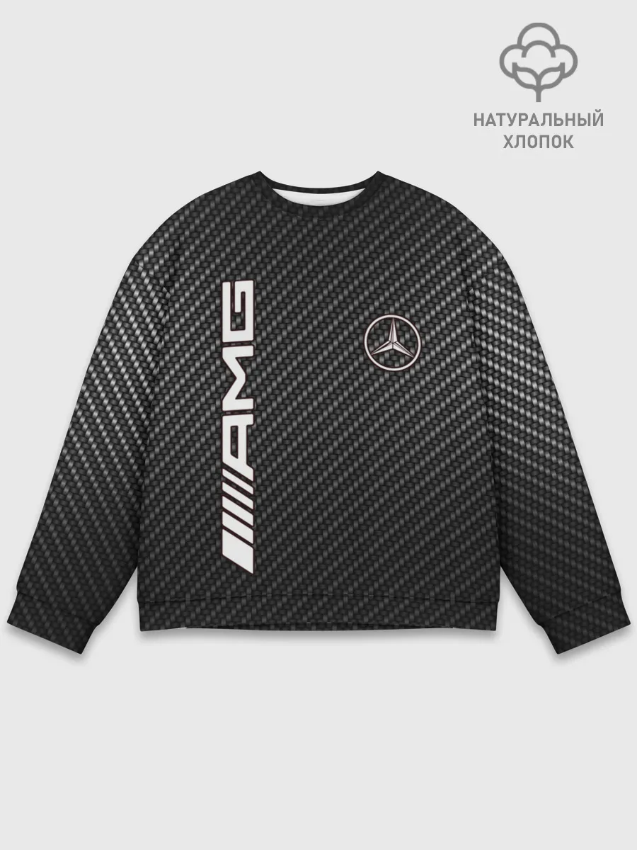 Мужской свитшот базовый / MERCEDES CARBON