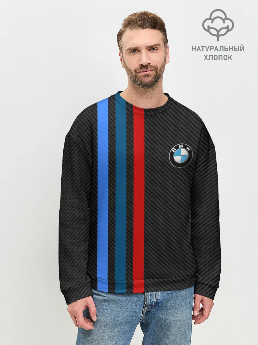 Мужской свитшот базовый / BMW CARBON