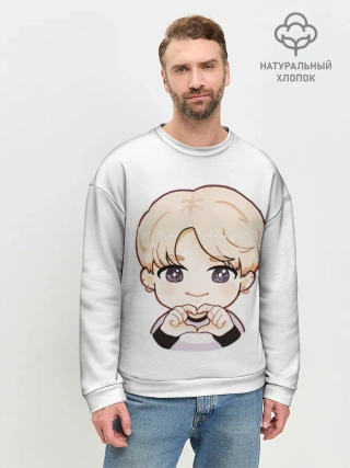 Мужской свитшот базовый / BTS