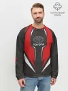 Мужской свитшот базовый / Toyota Driver team Red