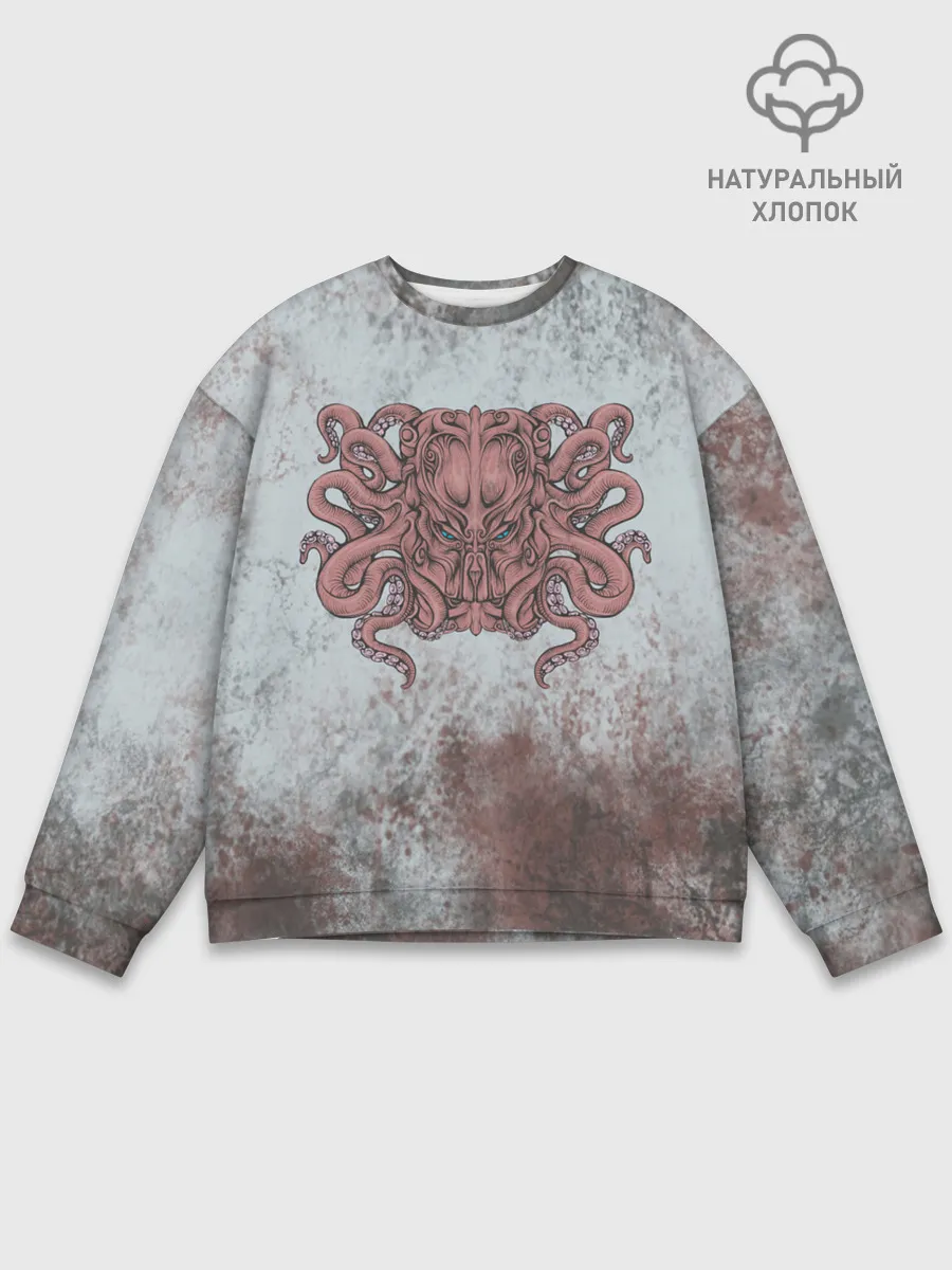 Мужской свитшот базовый / Ктулху | Cthulhu