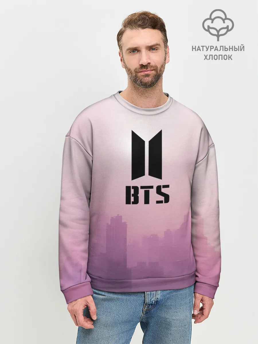 Мужской свитшот базовый / BTS