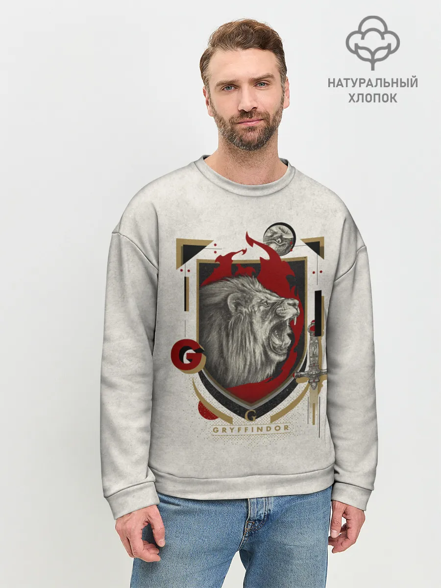 Мужской свитшот базовый / Гарри Поттер