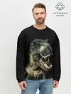 Мужской свитшот базовый / Динозавр T-Rex