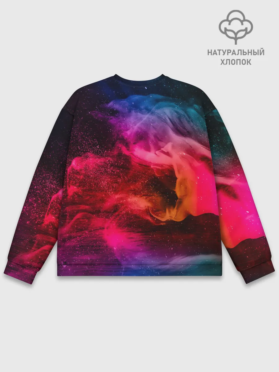 Мужской свитшот базовый / ЦВЕТНОЙ ДЫМ