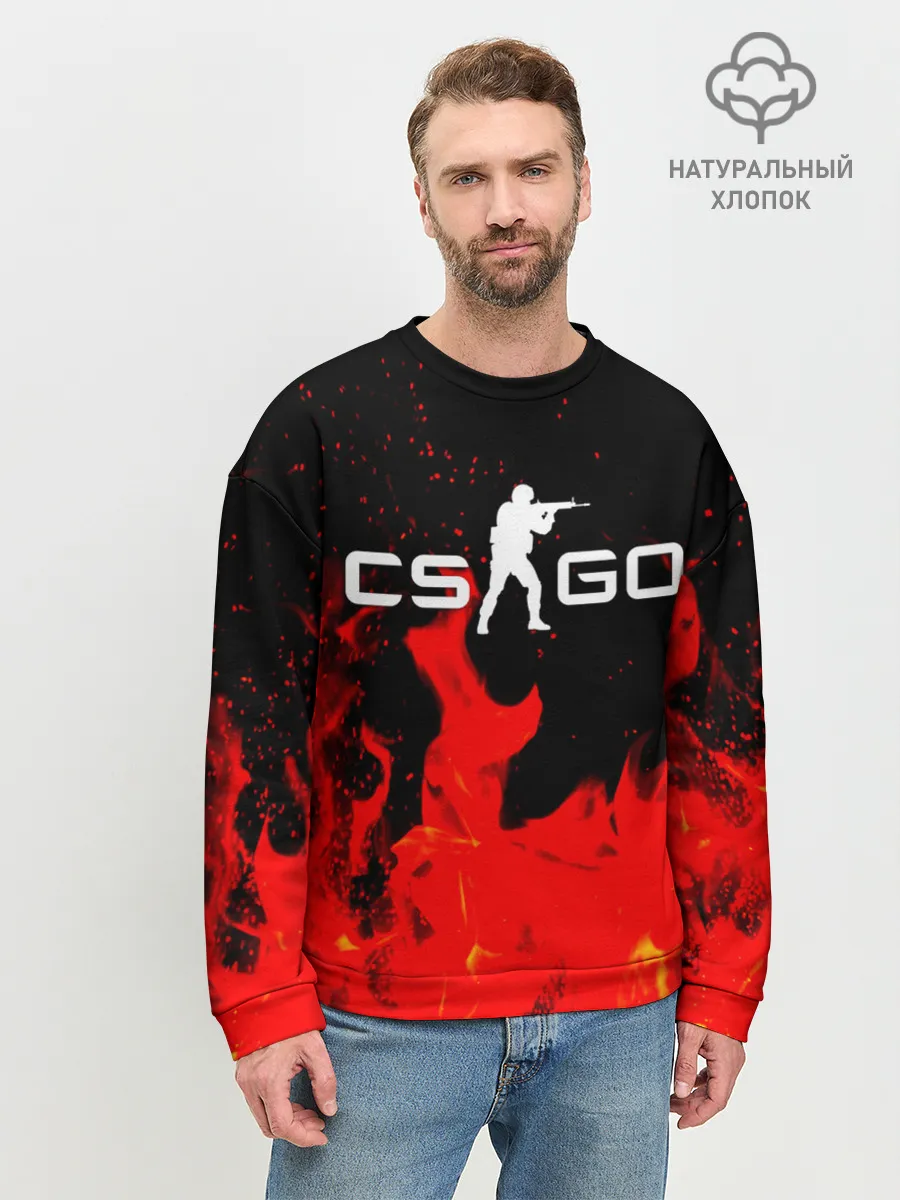 Мужской свитшот базовый / CS:GO
