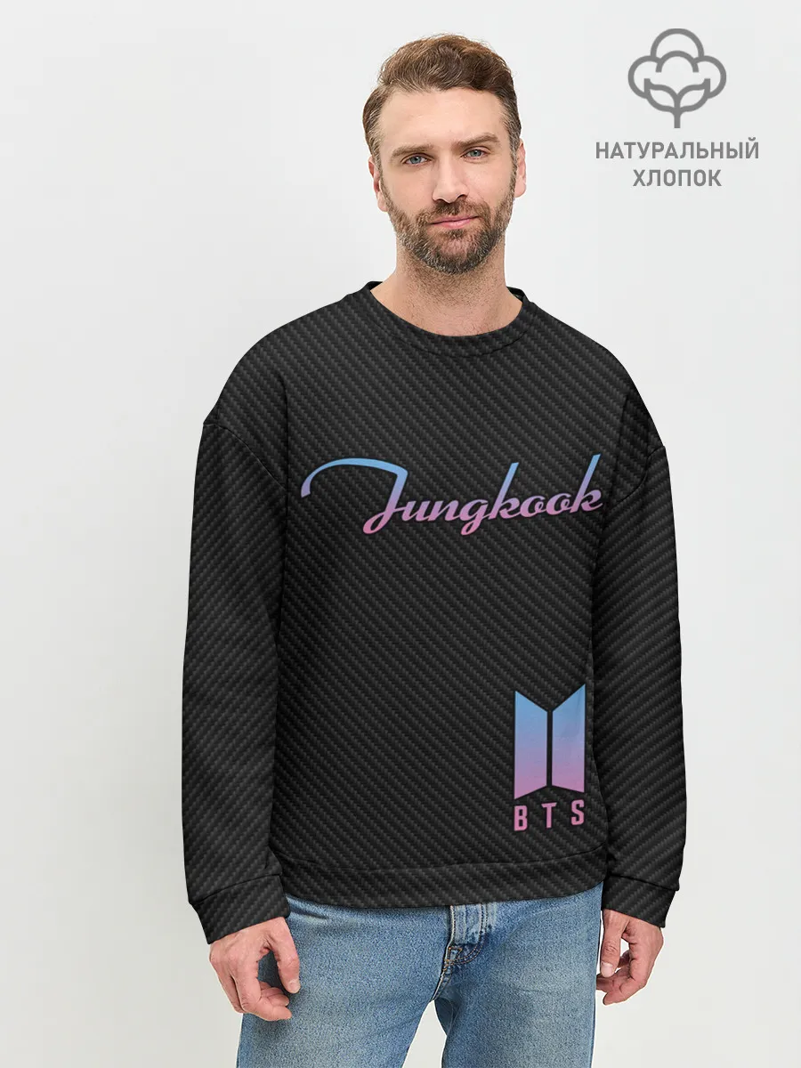 Мужской свитшот базовый / BTS Jungkook