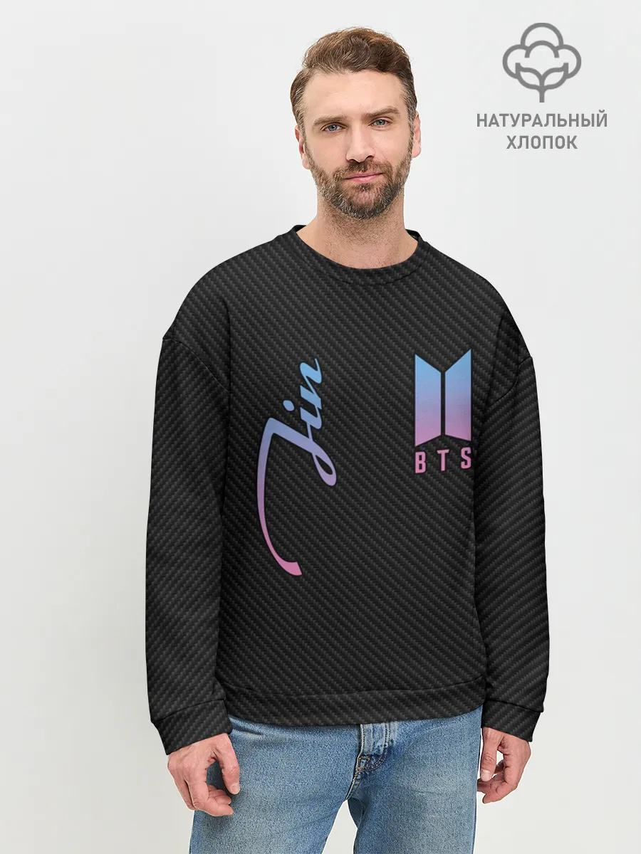 Мужской свитшот базовый / BTS Jin