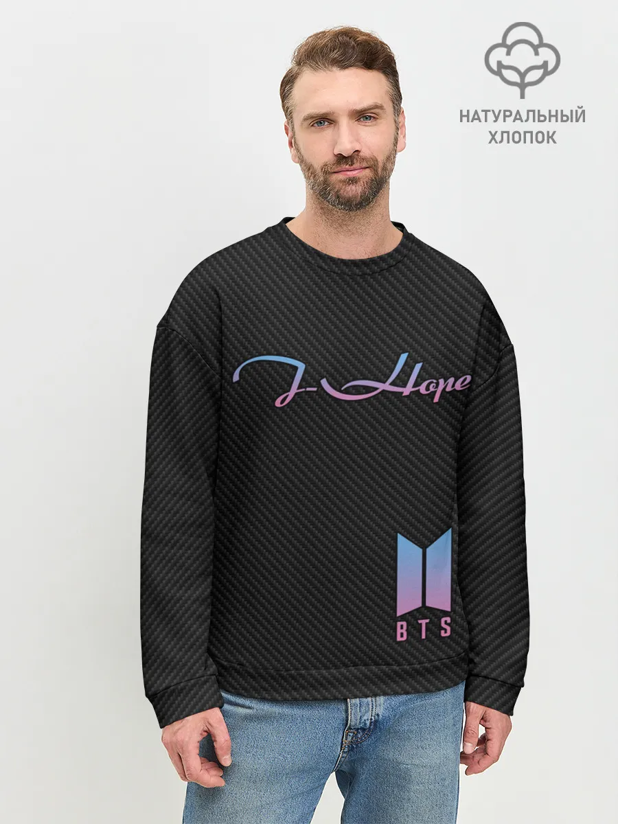 Мужской свитшот базовый / BTS J-Hope