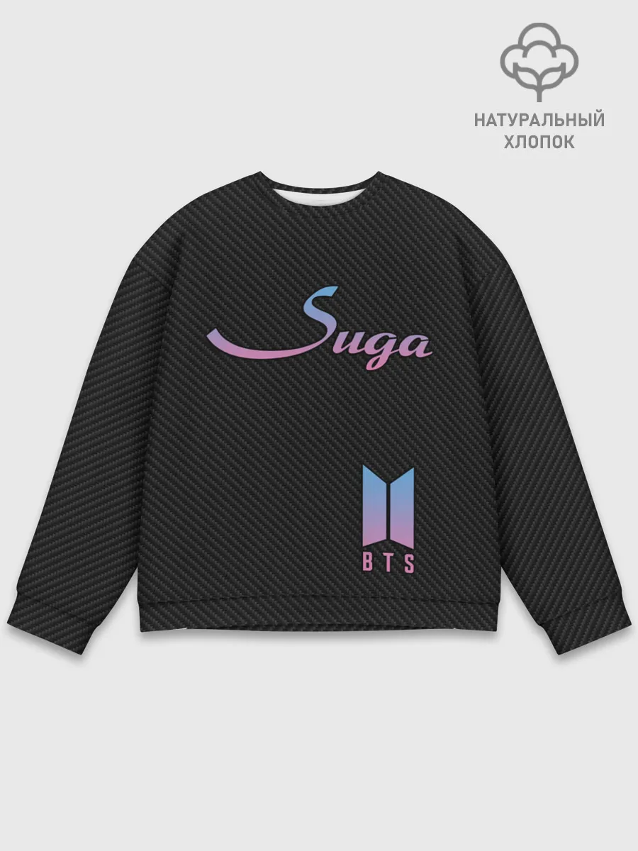 Мужской свитшот базовый / BTS Suga