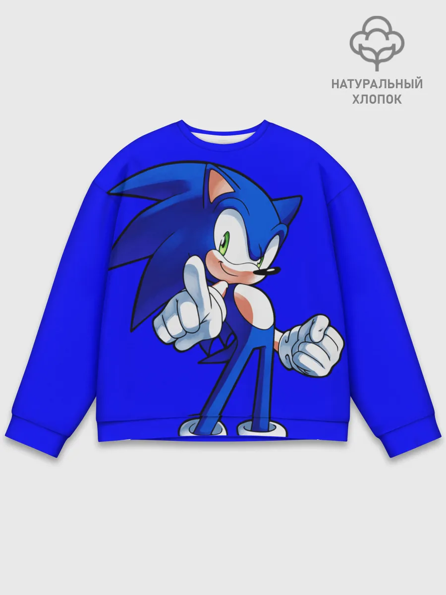 Мужской свитшот базовый / SONIC