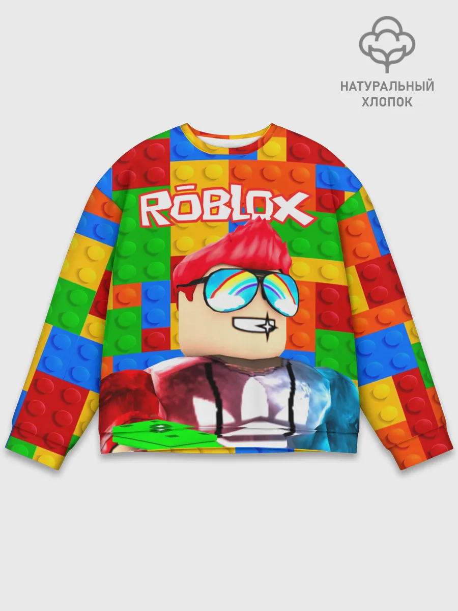 Мужской свитшот базовый / ROBLOX [3]