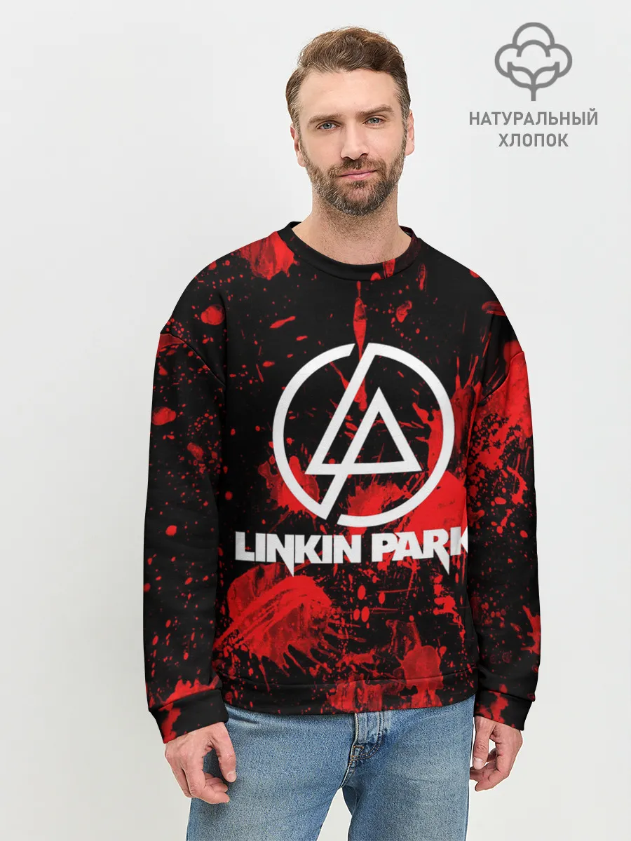 Мужской свитшот базовый / Linkin Park