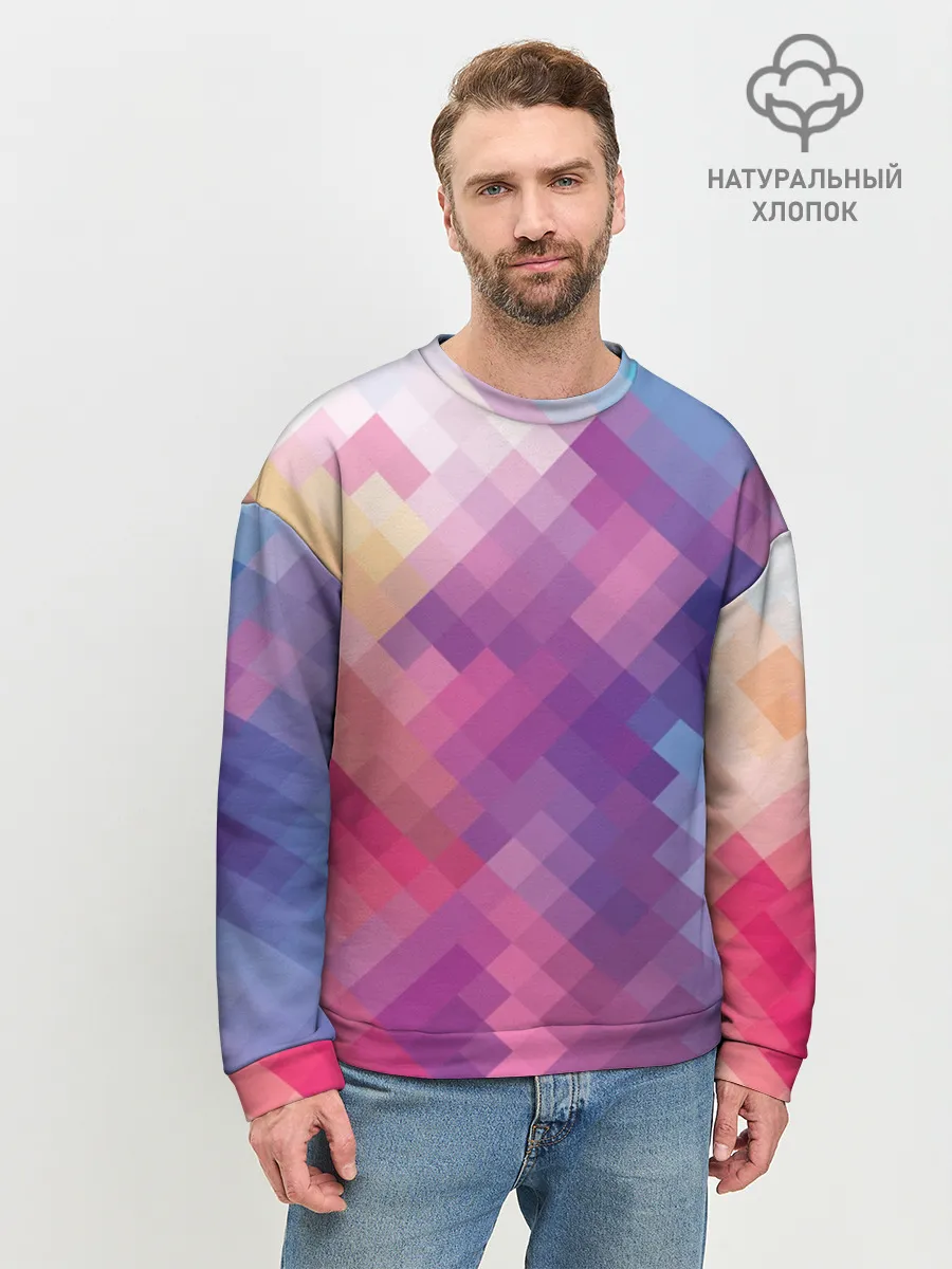Мужской свитшот базовый / Пикси