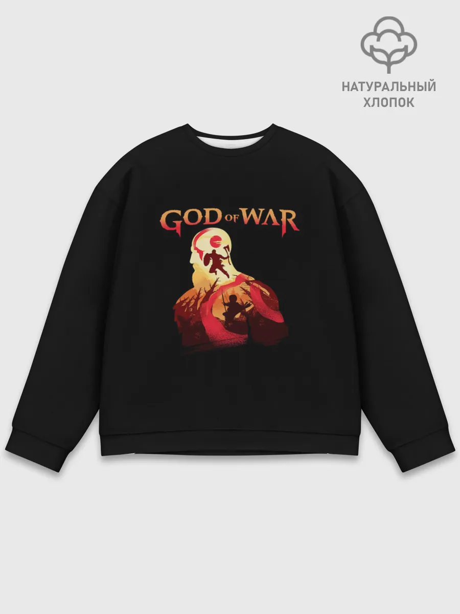 Мужской свитшот базовый / God of War