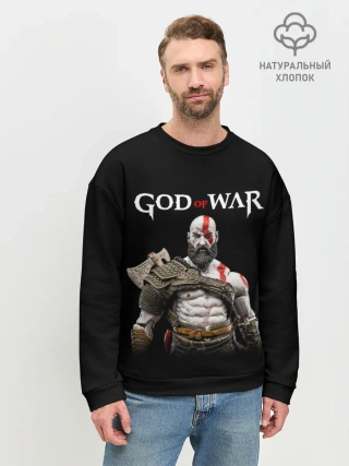 Мужской свитшот базовый / God of War