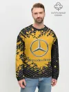 Мужской свитшот базовый / mercedes