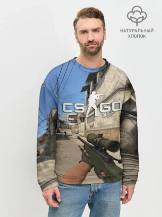 Мужской свитшот базовый / CS:GO