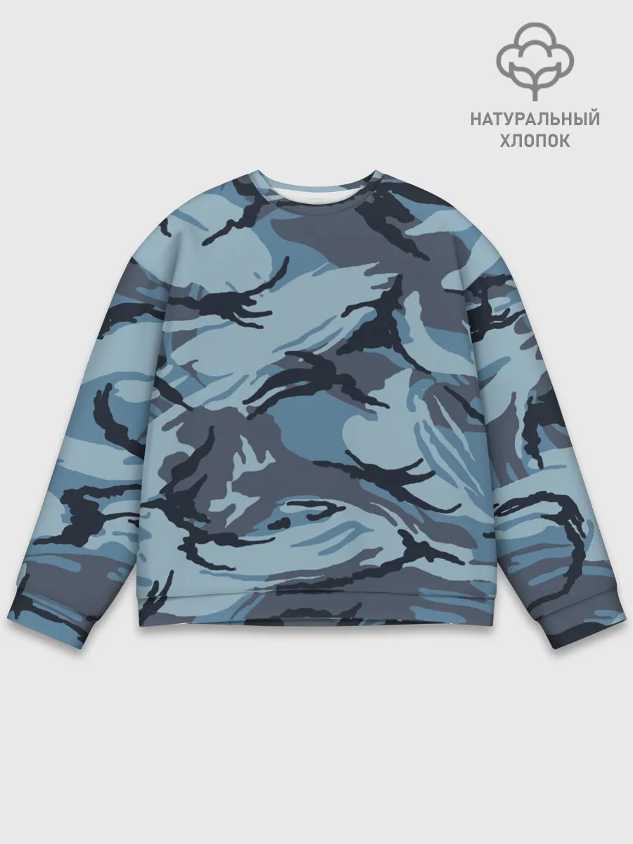 Мужской свитшот базовый / Камуфляж Полиции