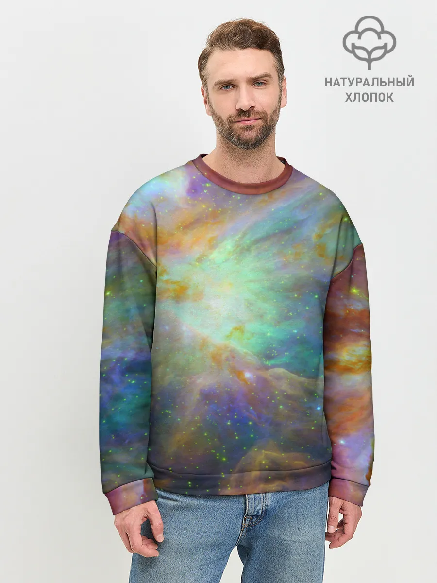 Мужской свитшот базовый / The Heart of Orion