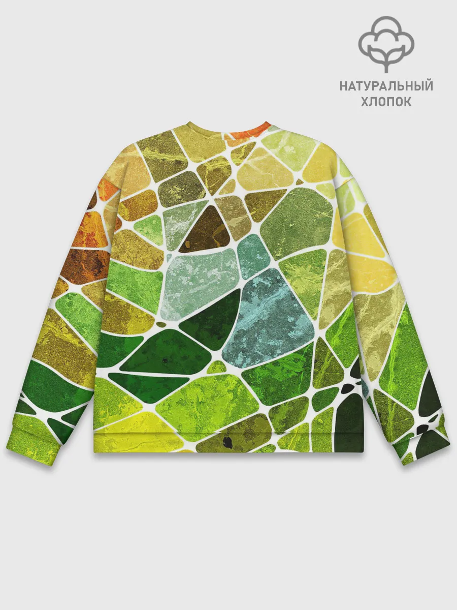 Мужской свитшот базовый / Мозаика
