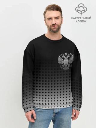 Мужской свитшот базовый / Герб