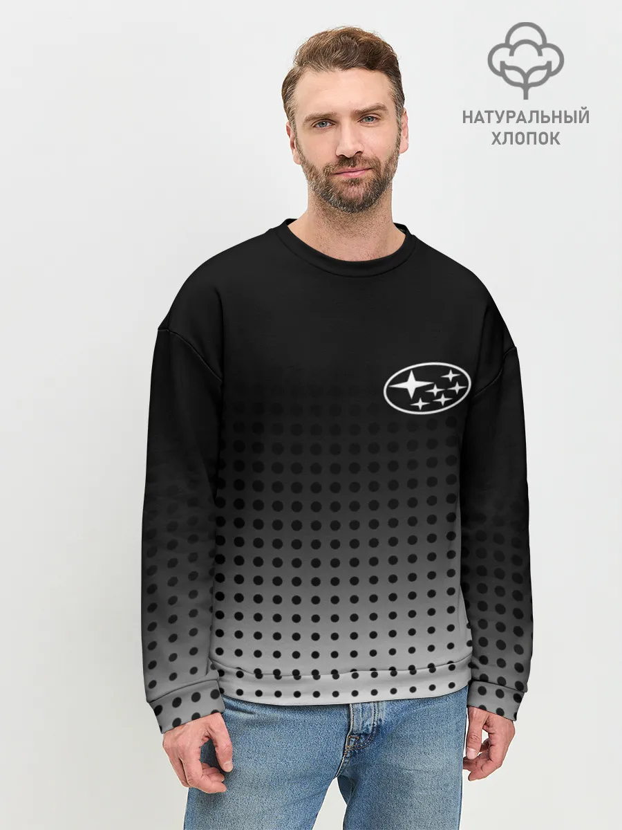 Мужской свитшот базовый / Subaru