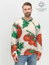 Мужской свитшот базовый / Летние овощи