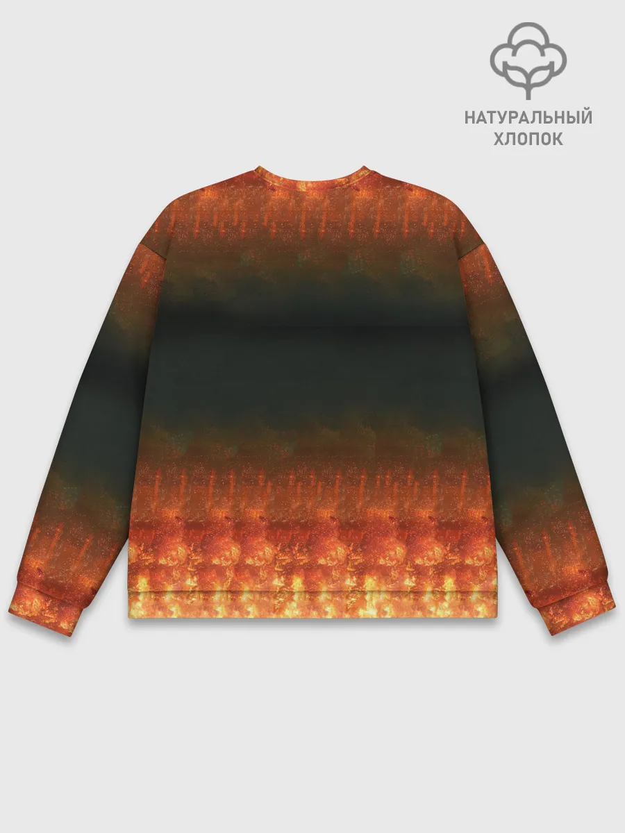 Мужской свитшот базовый / Final Fantasy VII Remake