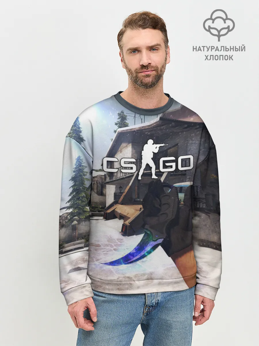 Мужской свитшот базовый / CS:GO