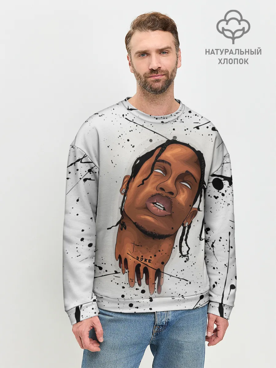 Мужской свитшот базовый / TRAVIS SCOTT