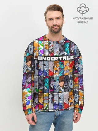 Мужской свитшот базовый / UNDERTALE