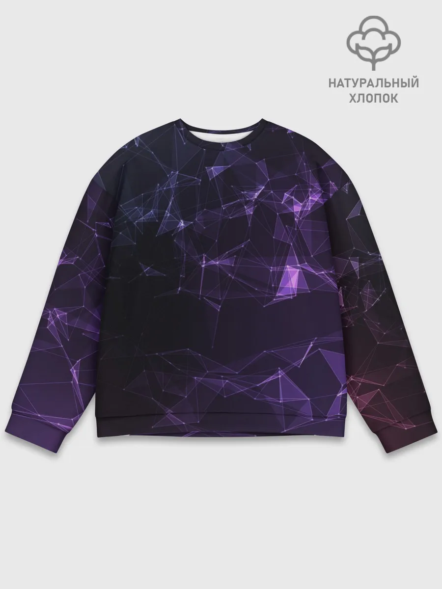 Мужской свитшот базовый / Абстракция