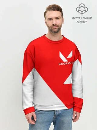 Мужской свитшот базовый / VALORANT