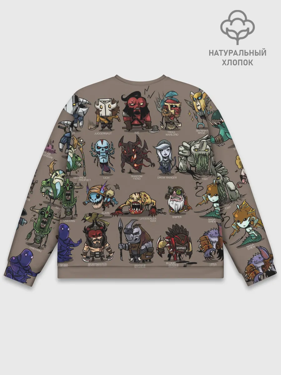 Мужской свитшот базовый / Коры Доты 2