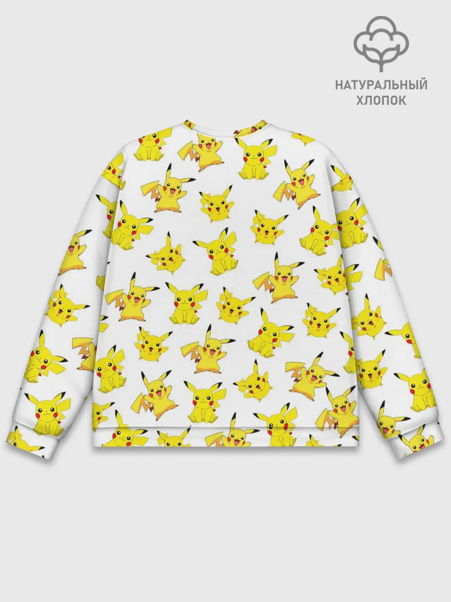 Мужской свитшот базовый / ПИКАЧУ