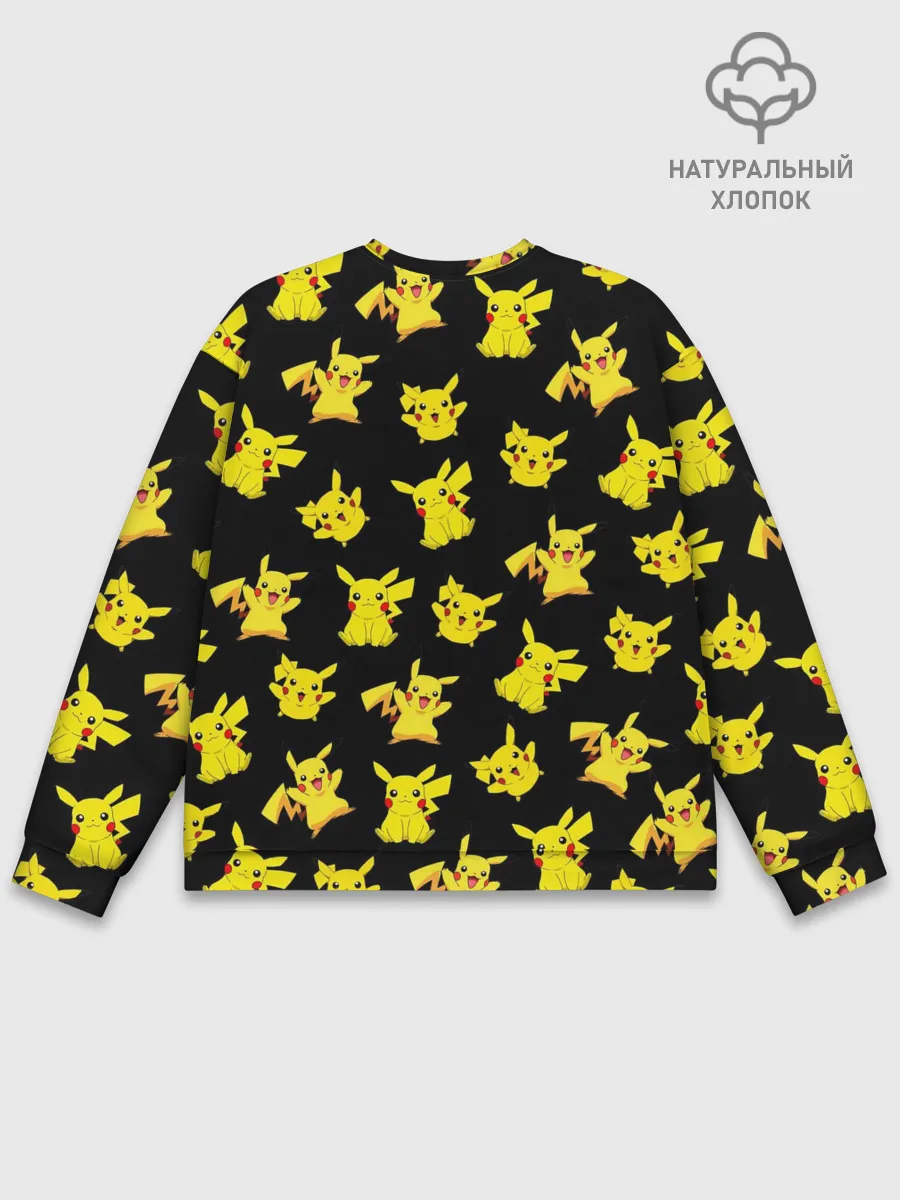 Мужской свитшот базовый / ПИКАЧУ