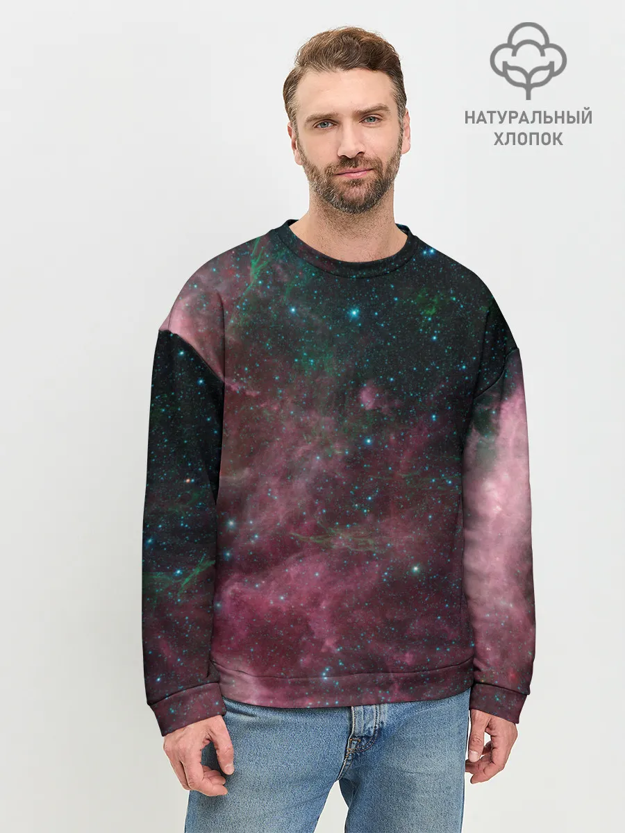 Мужской свитшот базовый / Birth and death of stars