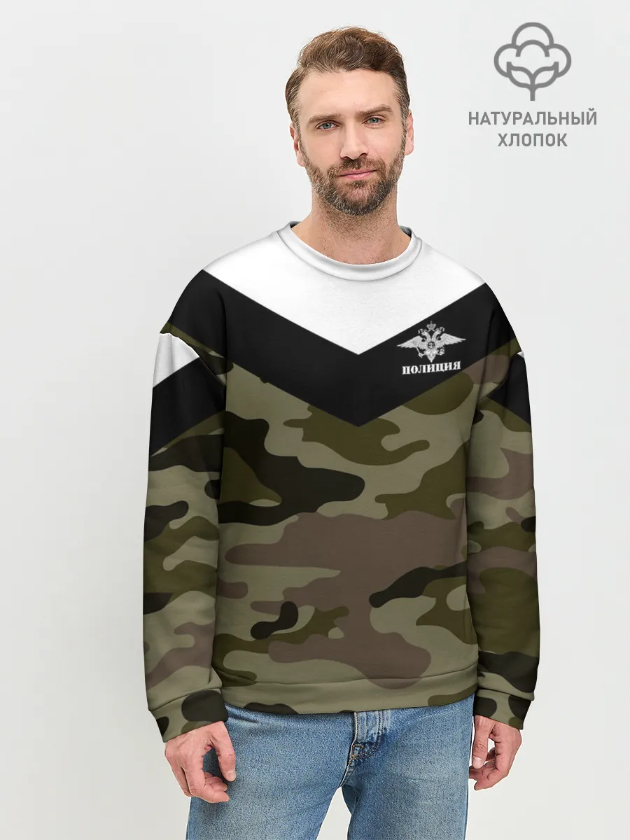 Мужской свитшот базовый / Полиция