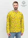 Мужской свитшот базовый / Паттерн Пикачу