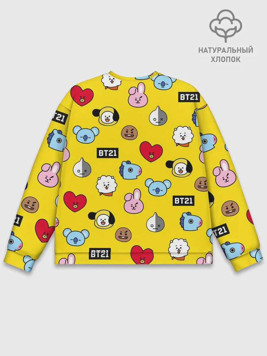 Мужской свитшот базовый / BTS