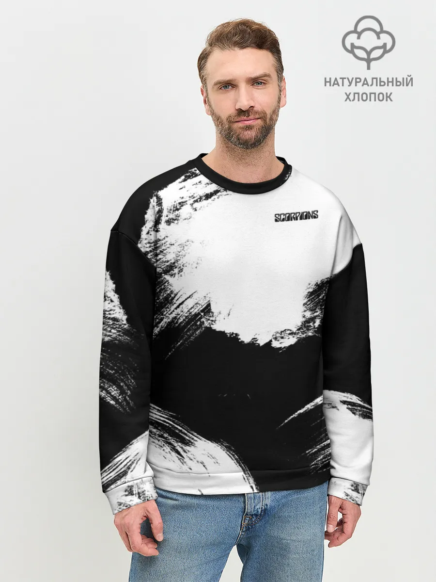 Мужской свитшот базовый / Scorpions