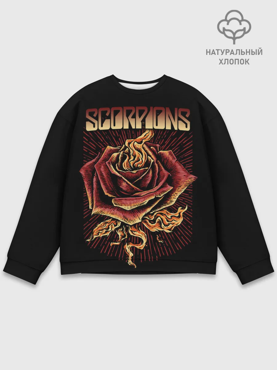 Мужской свитшот базовый / Scorpions