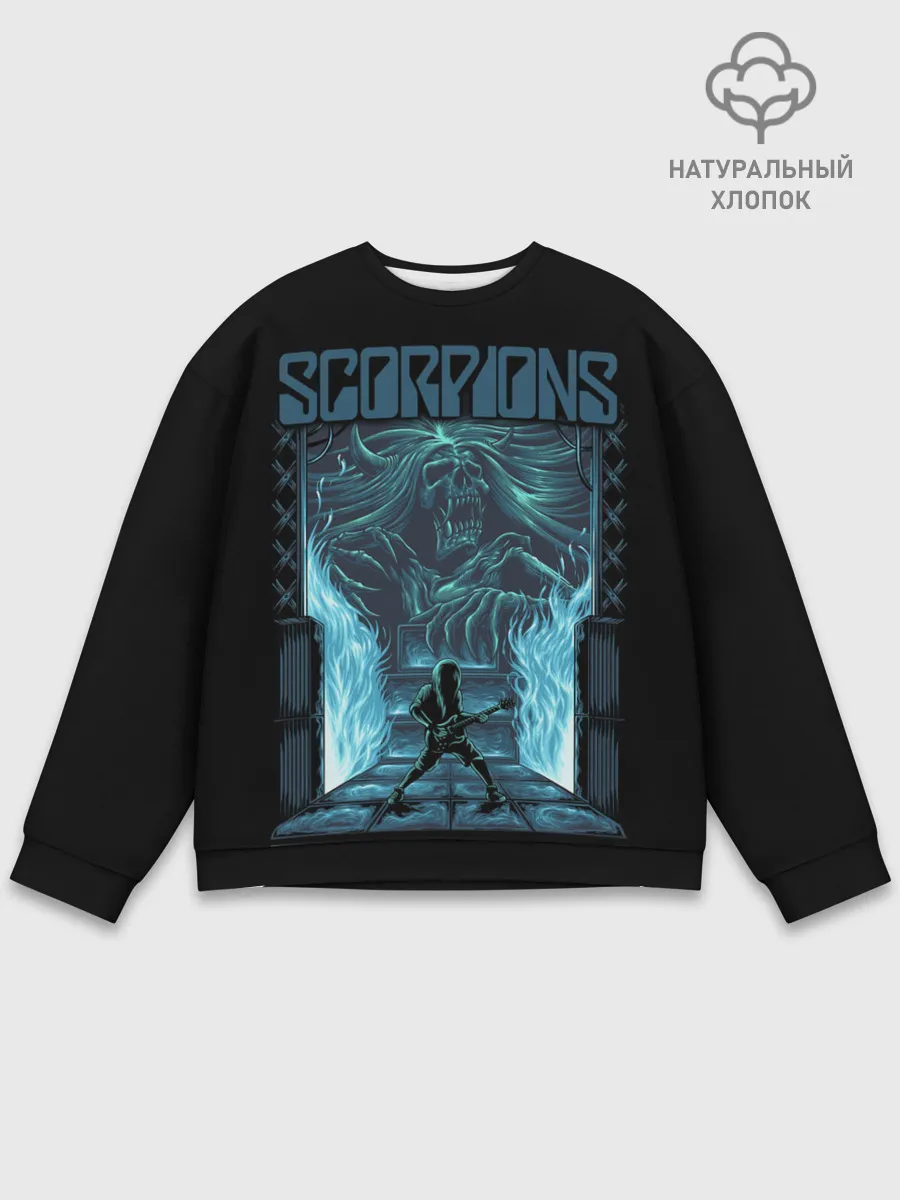 Мужской свитшот базовый / Scorpions
